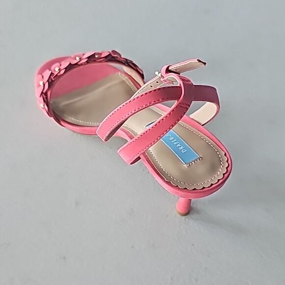 NIB Draper James Alice Heels in Bright Red, Size 7.5 - Picture 4 of 7